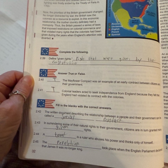 LIFEPAC Civics Student Books Set Total 6 books. Preloved - Picture 4 of 8